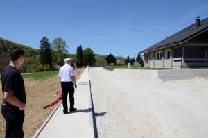 Novo stanovanjsko območje na Polšci v občini Krško