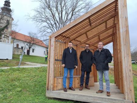 Delegacija iz srbske Bajine Bašte na obisku v Krškem (FOTO: MO Krško)