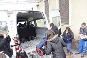 OŠ dr. Mihajla Rostoharja z novim kombijem za prevoz gibalno oviranih