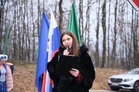 Druga faza obnovljene Lovske ceste tudi uradno odprta