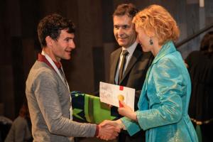 Sprejem sportnikov občine Krško za leto 2015