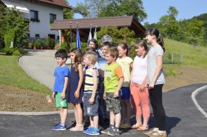 Odprli obnovljen odsek ceste Senovo - Belo