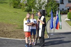 Odprli obnovljen odsek ceste Senovo - Belo