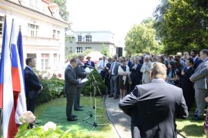 Krško na slovenskem veleposlaništvu v Pragi