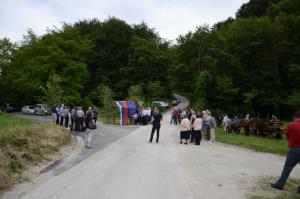 Odprli obnovljeno cesto Šutna - Trebelnik