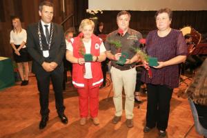 7. junij praznik občine Krško: Velika znaka Občine Krško Jerneju Žarnu ter družbi Gen - I