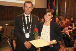 7. junij praznik občine Krško: Velika znaka Občine Krško Jerneju Žarnu ter družbi Gen - I