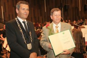 7. junij praznik občine Krško: Velika znaka Občine Krško Jerneju Žarnu ter družbi Gen - I