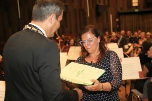 7. junij praznik občine Krško: Velika znaka Občine Krško Jerneju Žarnu ter družbi Gen - I