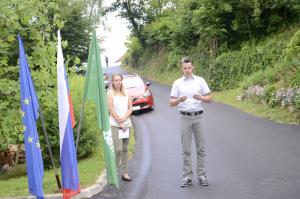 Zaključek sanacije plazu v Drenovcu v KS Senuše