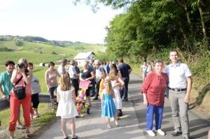 Zaključek sanacije plazu v Drenovcu v KS Senuše