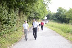 Zaključek sanacije plazu v Drenovcu v KS Senuše