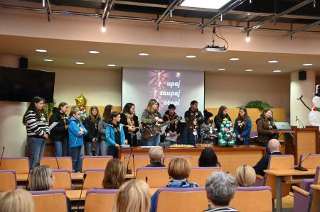 Skavti prinesli Luč miru na Mestno občino Krško 