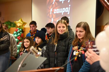 Skavti prinesli Luč miru na Mestno občino Krško 