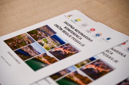 Skupna novinarska konferenca posavskih županov