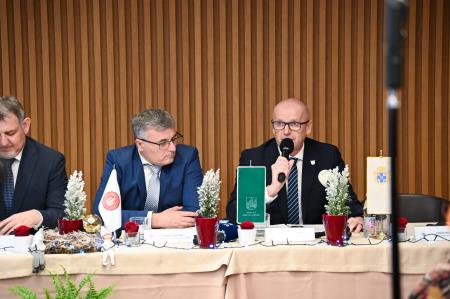 Skupna novinarska konferenca posavskih županov