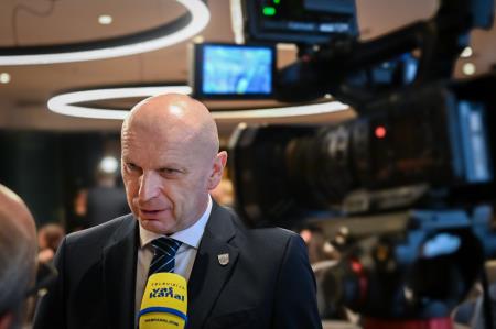 Skupna novinarska konferenca posavskih županov