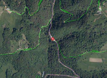 Podaljšanje popolne zapore do 1. marca 2025 - označeno