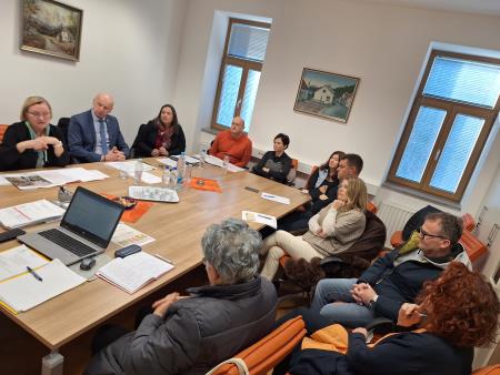 Srečanje župana Janeza Kerina s predstavniki KS Brestanica