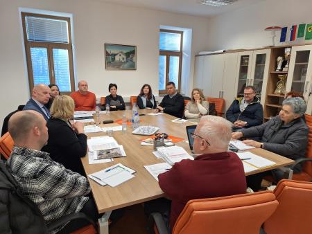 Srečanje župana Janeza Kerina s predstavniki KS Brestanica