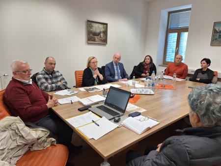 Srečanje župana Janeza Kerina s predstavniki KS Brestanica