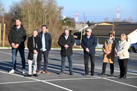 Uradno predali namenu parkirišče v Leskovcu pri Krškem