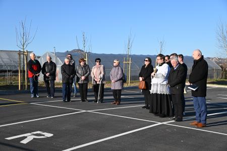 Uradno predali namenu parkirišče v Leskovcu pri Krškem