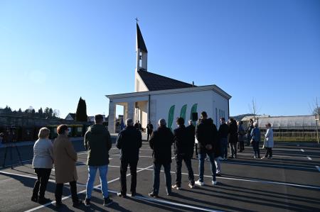 Uradno predali namenu parkirišče v Leskovcu pri Krškem