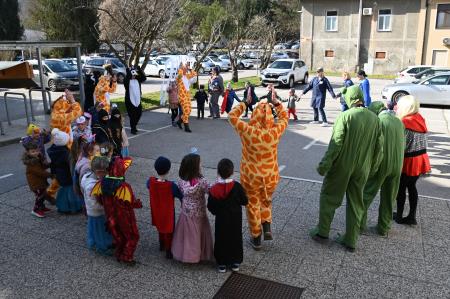 Obisk maškar na Mestni občini Krško