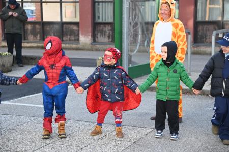 Obisk maškar na Mestni občini Krško