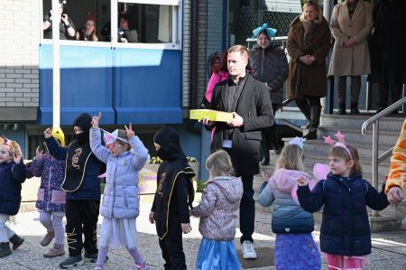 Obisk maškar na Mestni občini Krško