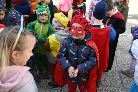 Obisk maškar na Mestni občini Krško