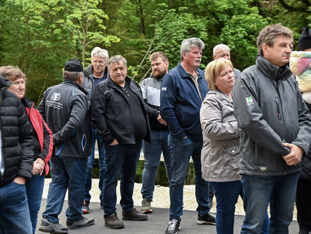 Namenu uradno predali sanirano skalno pobočje Beli pesek