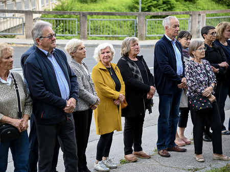 V Brestanici položili venec ob obnovljen spomenik NOB in izgnancem