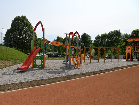 Slovesno odprtje prenovljenega šolskega igrišča pri Osnovni šoli Koprivnica