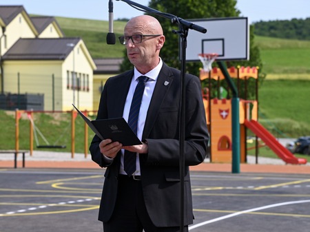 Slovesno odprtje prenovljenega šolskega igrišča pri Osnovni šoli Koprivnica