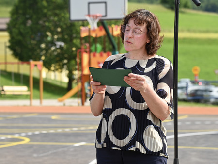 Slovesno odprtje prenovljenega šolskega igrišča pri Osnovni šoli Koprivnica