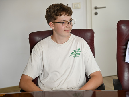 Podžupan Dejan Žnideršič sprejel udeležence državnega tekmovanja Kaj veš o prometu