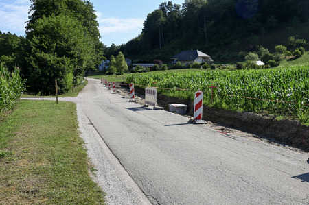 V izvajanju III. faza obnove Ceste na ribnik v Brestanici