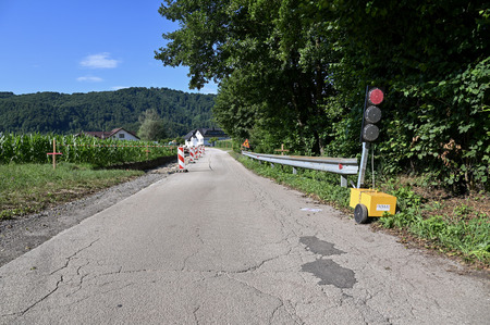 V izvajanju III. faza obnove Ceste na ribnik v Brestanici