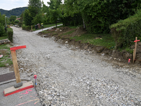 V izvajanju obnova Prešernove ulice na Senovem