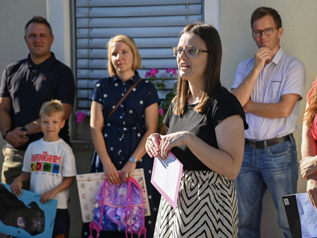 1. šolski dan na OŠ Raka 