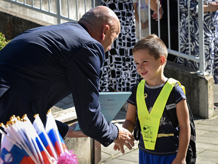 1. šolski dan na OŠ Raka 