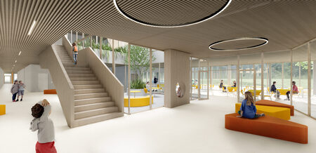 Vizualizacija nove OŠ dr. Mihajla Rostoharja