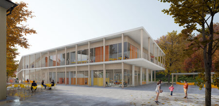 Vizualizacija nove OŠ dr. Mihajla Rostoharja