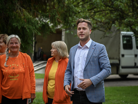 Evropski teden mobilnosti v Krškem začeli z vadbo »1000 gibov«