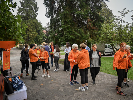 Evropski teden mobilnosti v Krškem začeli z vadbo »1000 gibov«