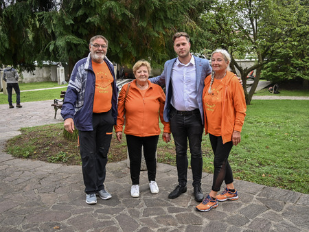 Evropski teden mobilnosti v Krškem začeli z vadbo »1000 gibov«