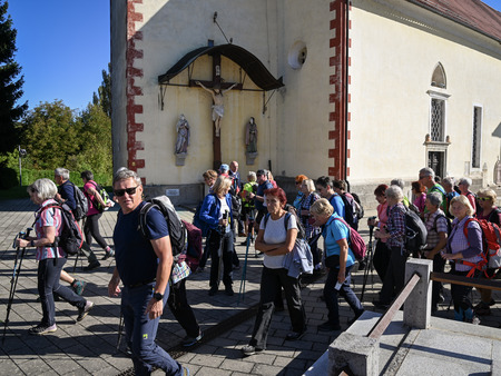 Pohod po mestni četrti Leskovec pri Krškem 