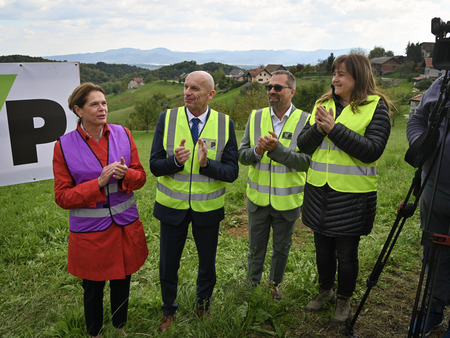 Začetek gradbenih del na državni cesti Krško-Zdole